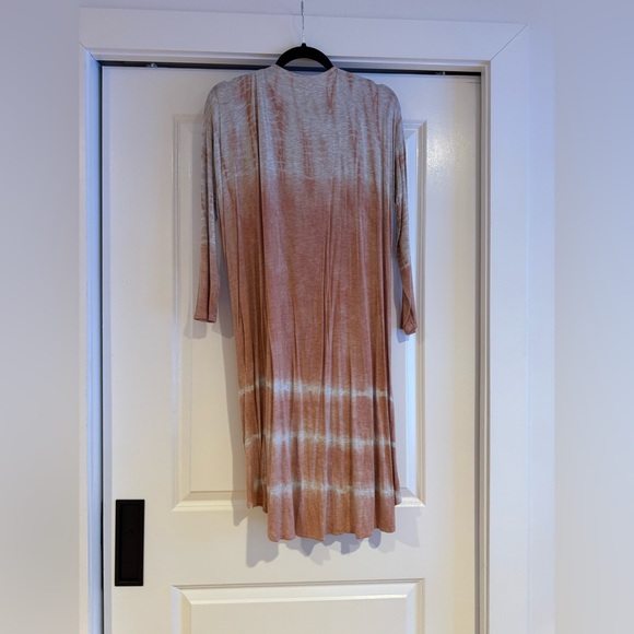 SWELL PINK WRAP STYLE HI LOW SHIRT - Picture 5 of 5